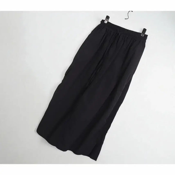 [BUNJANG] 13-99 MAYD Black String Nylon Banding Skirt / 13-99 MAYD 블랙 스트링 나일론 밴딩스커트 빈티지킹