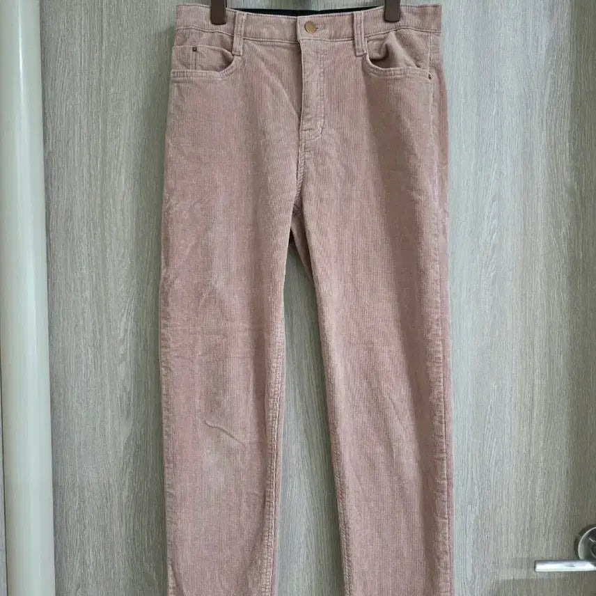 [BUNJANG] Pink Corduroy Pants M / 핑크 코듀로이 팬츠 M