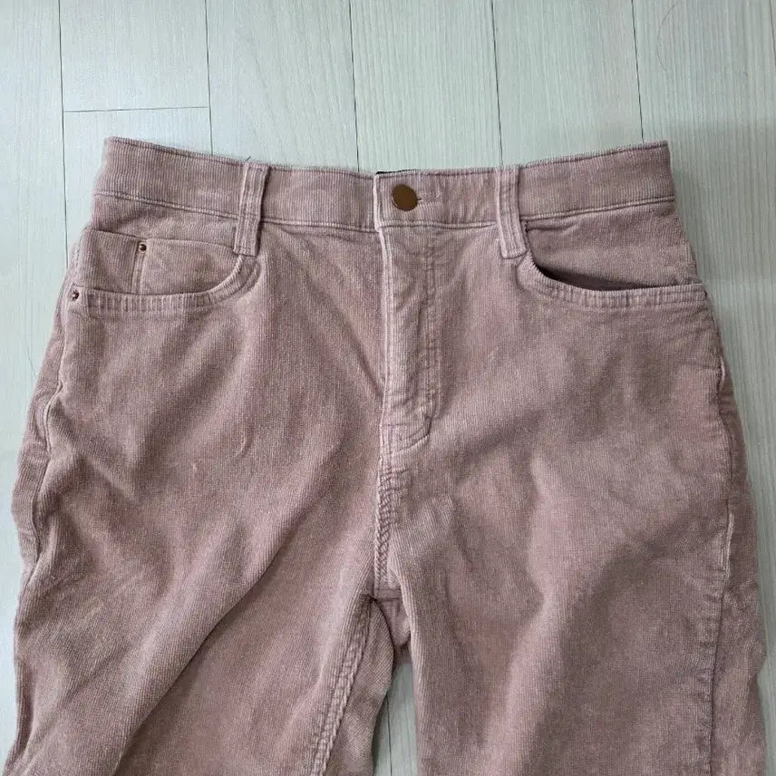 [BUNJANG] Pink Corduroy Pants M / 핑크 코듀로이 팬츠 M
