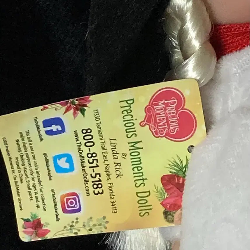 [BUNJANG] Precious Moment Snow Girl Doll / 프레셔스모먼트 인형 눈사람소녀 스노우걸