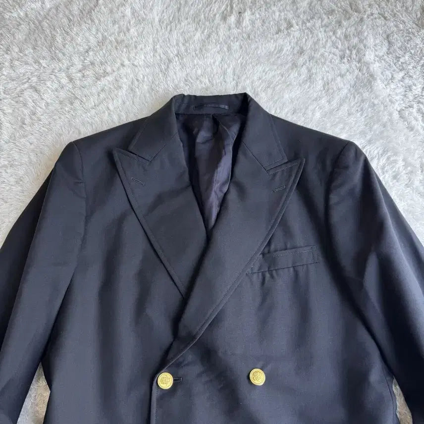 [BUNJANG] J-Press Double Breasted Blazer / 제이프레스 더블 브레스티드 금장 블레이저