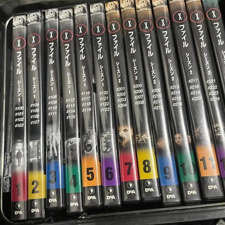 [BUNJANG] X-Files Japanese Dubbed DVD Season 1-2 / X파일 일본어 시즌1-2 DVD