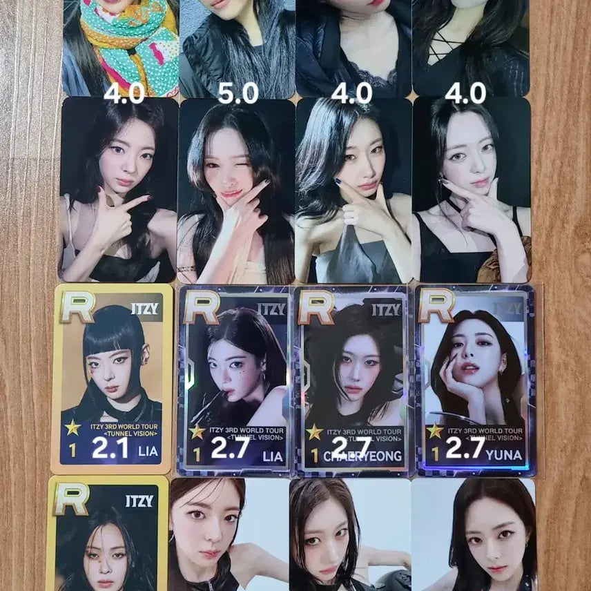 [BUNJANG] ITZY Concert Tunnel Vision POB Photocard / 있지 포카 콘서트 믿지존 슈스제 특전 양도 터널비전 1일차 3일차 5만원