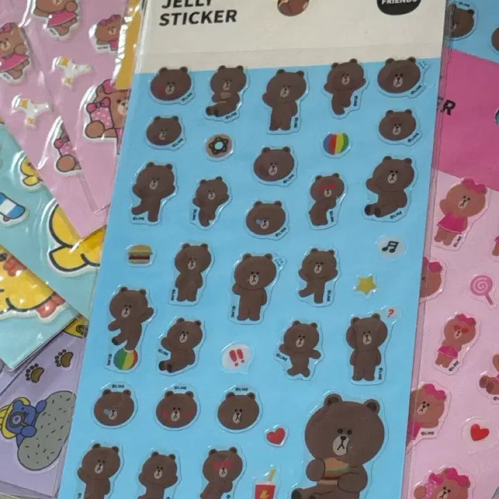 [BUNJANG] Daily Like My Melody Sticker / 데일리라이크 젤리스티커 / 마이멜로디 /스티커 라인프렌즈 등 다꾸스티커