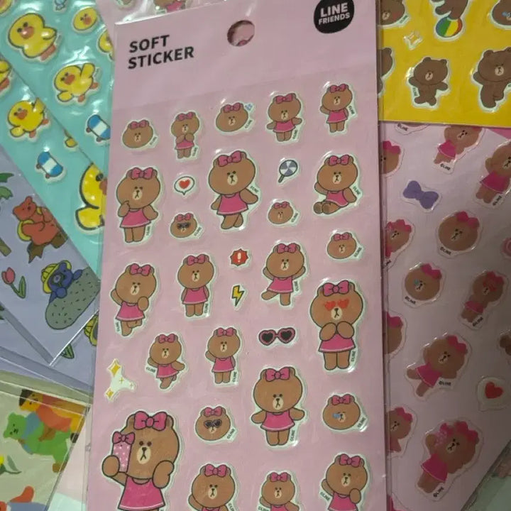 [BUNJANG] Daily Like My Melody Sticker / 데일리라이크 젤리스티커 / 마이멜로디 /스티커 라인프렌즈 등 다꾸스티커