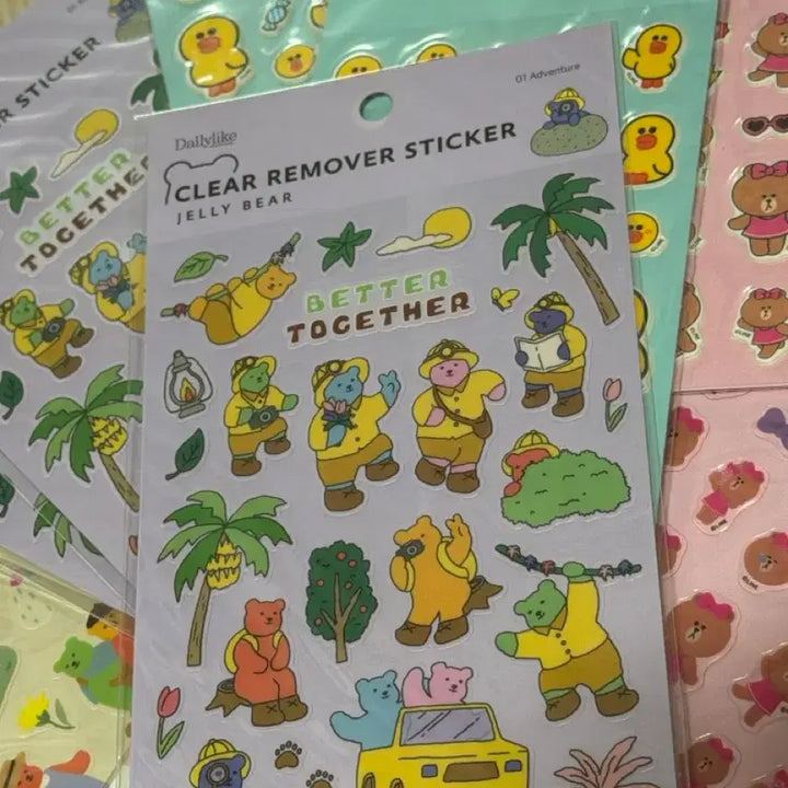 [BUNJANG] Daily Like My Melody Sticker / 데일리라이크 젤리스티커 / 마이멜로디 /스티커 라인프렌즈 등 다꾸스티커