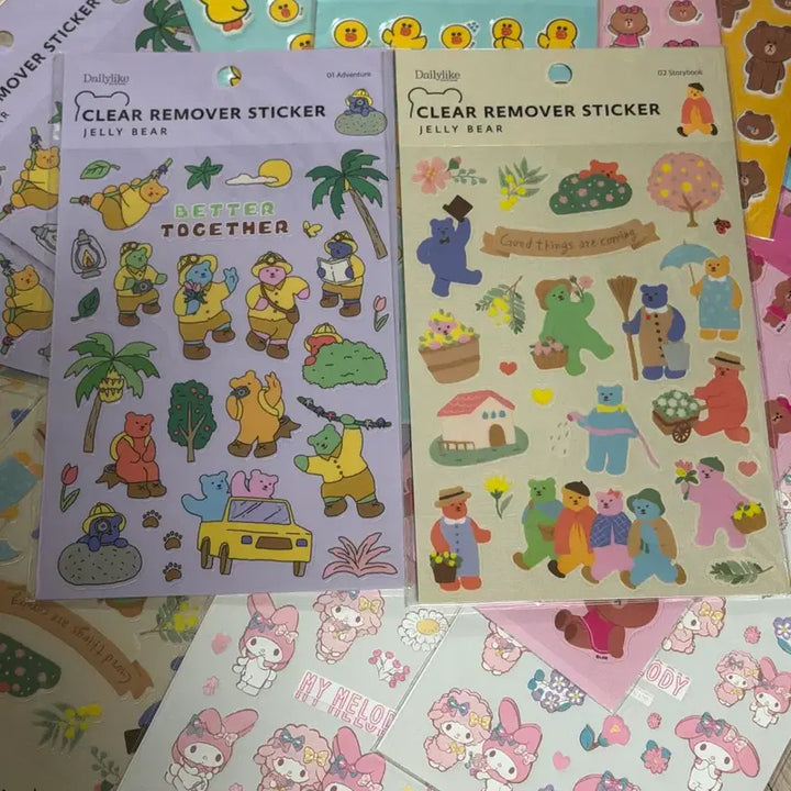 [BUNJANG] Daily Like My Melody Sticker / 데일리라이크 젤리스티커 / 마이멜로디 /스티커 라인프렌즈 등 다꾸스티커