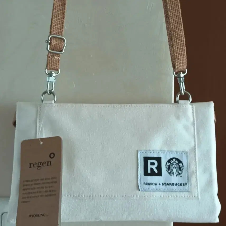 [BUNJANG] Starbucks RAWROW Crossbody Bag / 새상품)스타벅스 RAWROW 콜라보 크로스백