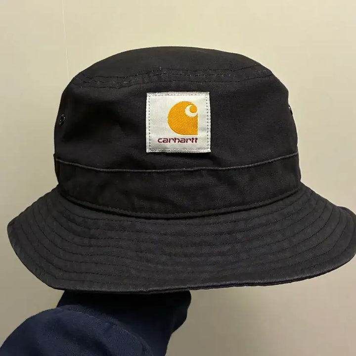 [BUNJANG] Carhartt WIP Cotton Watch Bucket Hat Black Washed / (M~L)칼하트 Wip 코튼 워치 버킷햇 블랙 워시드