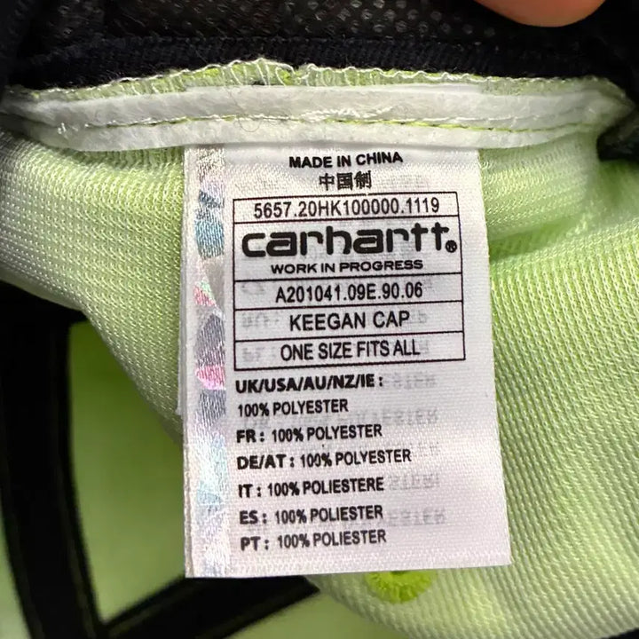 [BUNJANG] Carhartt WIP Keegan 5-Panel Running Jet Cap / (F)칼하트 Wip 키건 5패널 러닝 제트캡 캠프캡 모자 네온 형광
