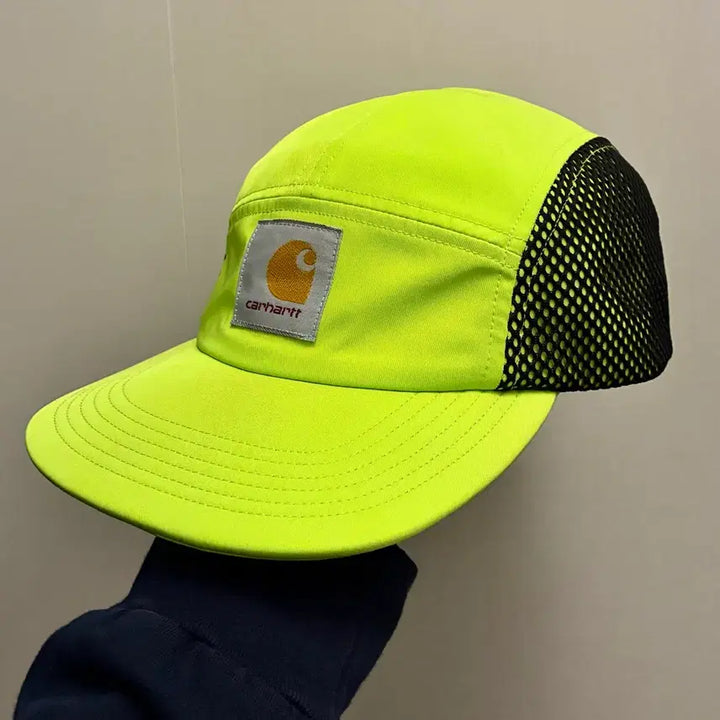 [BUNJANG] Carhartt WIP Keegan 5-Panel Running Jet Cap / (F)칼하트 Wip 키건 5패널 러닝 제트캡 캠프캡 모자 네온 형광