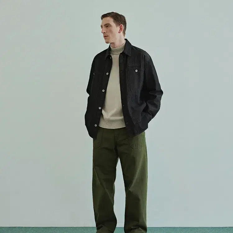 [BUNJANG] Uniform Bridge Fatigue Pants Khaki Beige / 유니폼 브릿지 퍼티그 팬츠
