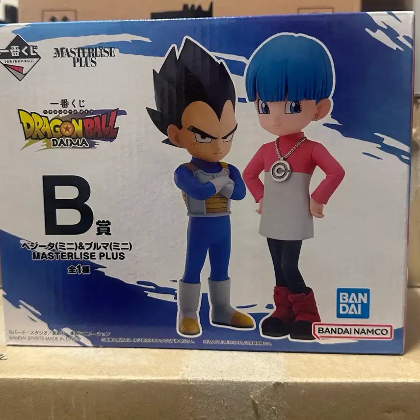 [BUNJANG] Dragon Ball Daima Vol. 1 Vegeta & Bulma Figure / 드래곤볼 제일복권 다이마 1탄 B상 (베지터,부르마)