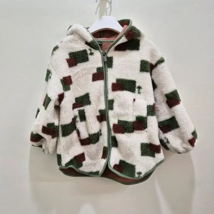 [SOLD OUT] (시즌오프세일) 모이몰른 후리스 후드 자켓 점퍼 120