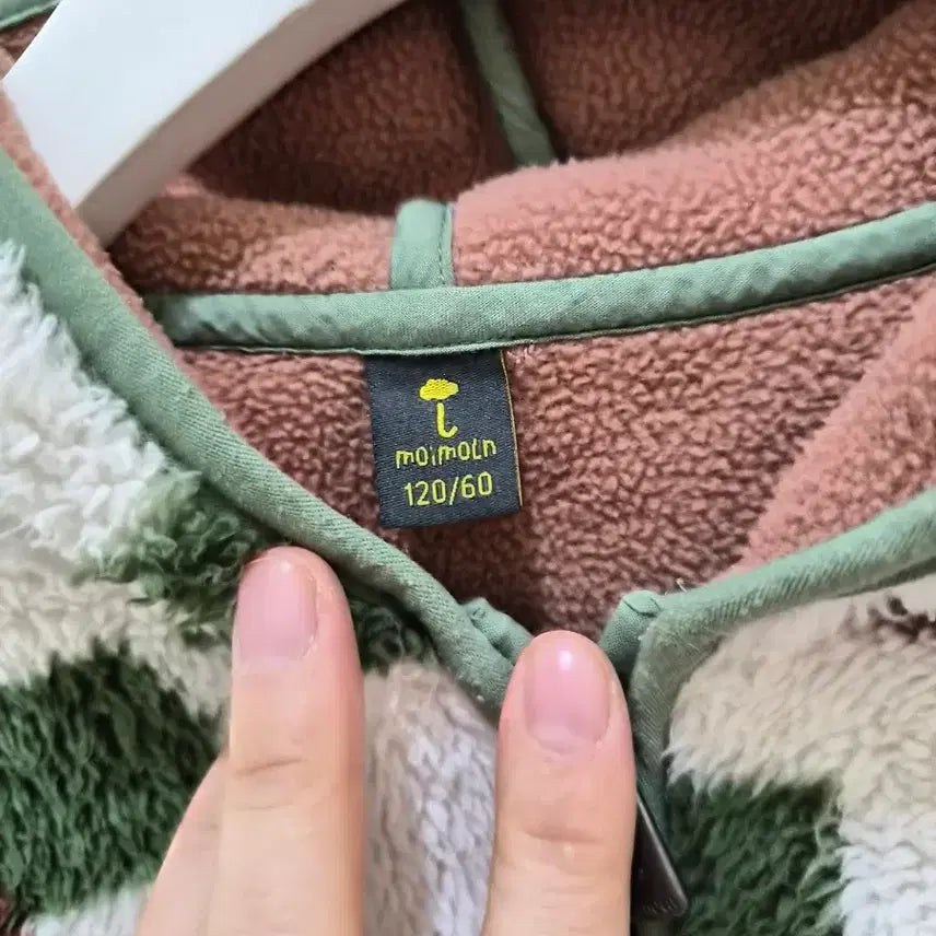 [SOLD OUT] (시즌오프세일) 모이몰른 후리스 후드 자켓 점퍼 120