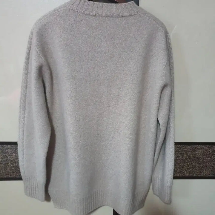 [BUNJANG] La Ciento Oatmeal Knit Sweater / 라씨엔토 오트밀 니트