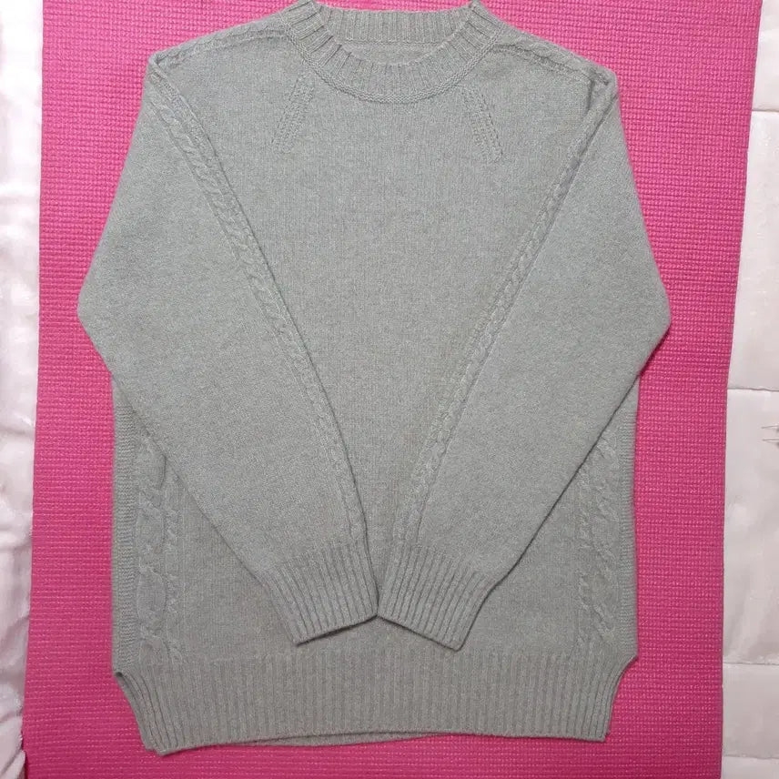 [BUNJANG] La Ciento Oatmeal Knit Sweater / 라씨엔토 오트밀 니트