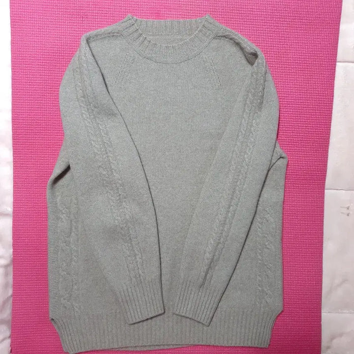[BUNJANG] La Ciento Oatmeal Knit Sweater / 라씨엔토 오트밀 니트
