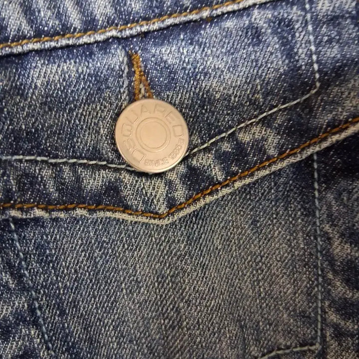 [BUNJANG] Dsquared2 Denim Jacket / 디스퀘어드 데님 청자켓