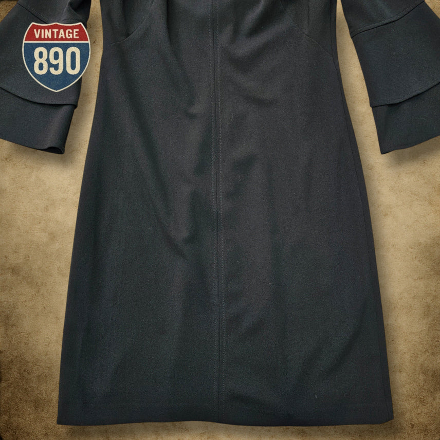 [BUNJANG] Ralph Lauren Bell Sleeve Crepe Dress / [2] Ralph Lauren 랄프로렌 벨 슬리브 크레이프 원피스