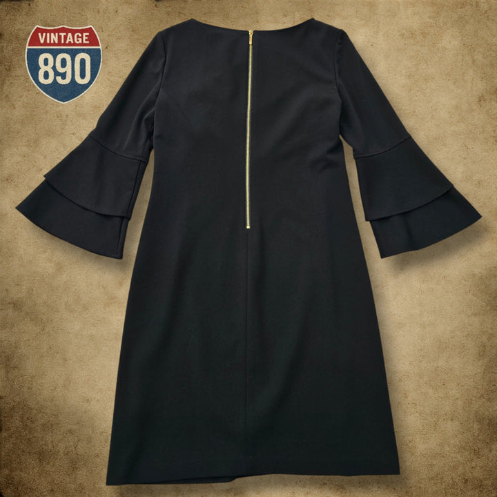 [BUNJANG] Ralph Lauren Bell Sleeve Crepe Dress / [2] Ralph Lauren 랄프로렌 벨 슬리브 크레이프 원피스