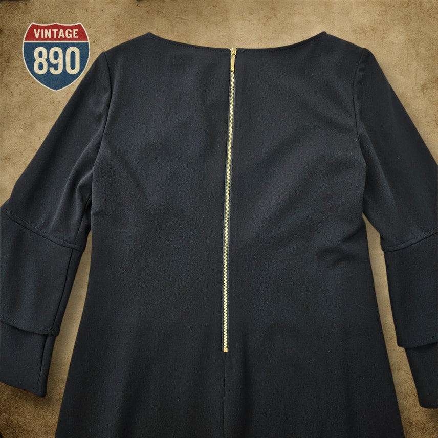 [BUNJANG] Ralph Lauren Bell Sleeve Crepe Dress / [2] Ralph Lauren 랄프로렌 벨 슬리브 크레이프 원피스
