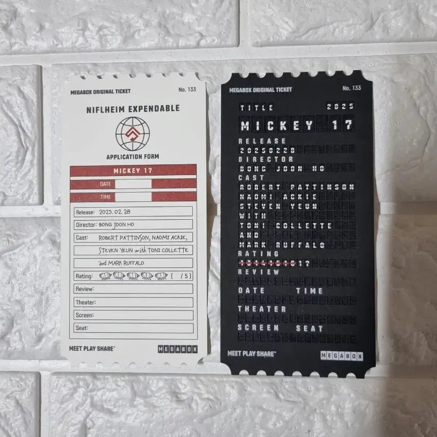 [BUNJANG] Seventeen Original Ticket Bundle Set / 미키 17 오리지널 티켓 일괄