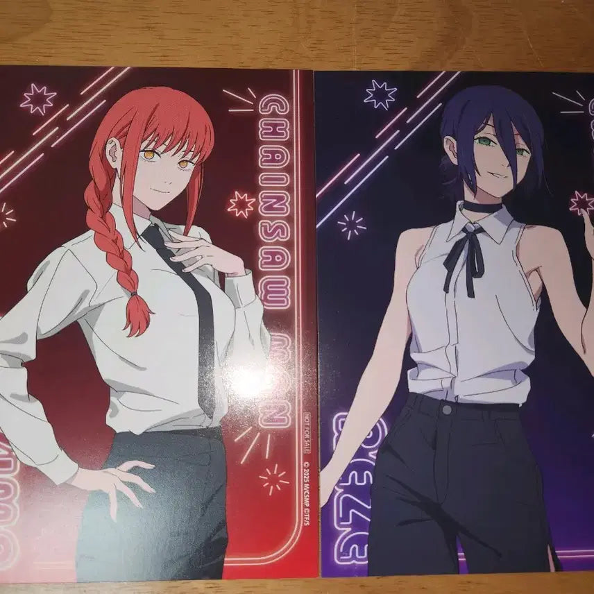 [BUNJANG] Chainsaw Man Animate Postcard Bundle Set / 체인소맨 애니메이트 특전 엽서 일괄 판매