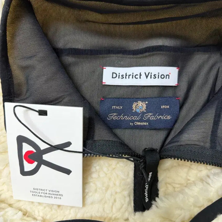 [BUNJANG] District Vision Heavy Half Zip-Up Fleece Jacket / 디스트릭트비전 헤비 하프 집업