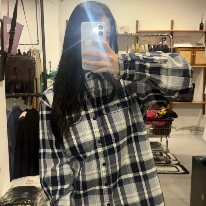 [BUNJANG] A BATHING APE Plaid Shirt / A BATHING APE Plaid Shirt