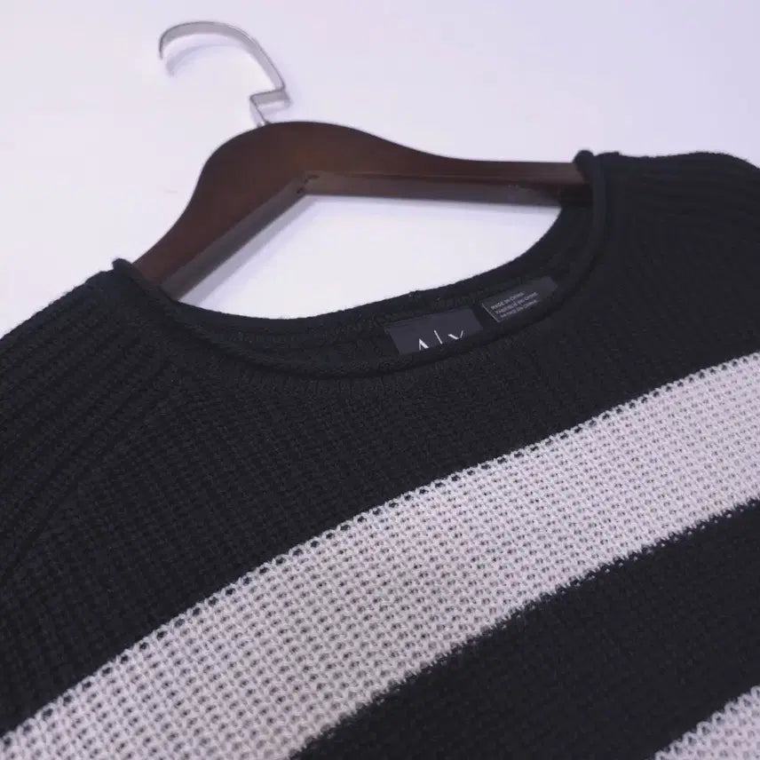 [BUNJANG] Armani Exchange Men's Loose Fit Knit Sweater - L / 알마니 익스체인지) 남성 루즈핏 니트 -L