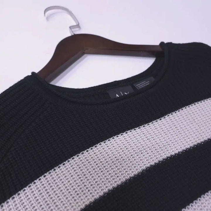 [BUNJANG] Armani Exchange Men's Loose Fit Knit Sweater - L / 알마니 익스체인지) 남성 루즈핏 니트 -L