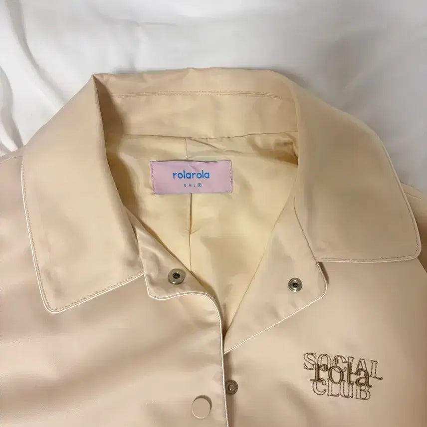 [BUNJANG] LolaRola Beige Jacket / 로라로라 자켓 베이지
