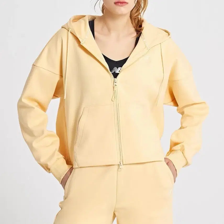 [BUNJANG] New Balance Training Set - Hoodie Zip-up &amp; Pants / 뉴발란스 트레이닝 세트M (후드집업, 바지세트)