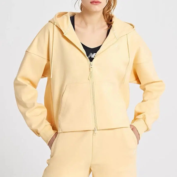 [BUNJANG] New Balance Training Set - Hoodie Zip-up &amp; Pants / 뉴발란스 트레이닝 세트M (후드집업, 바지세트)