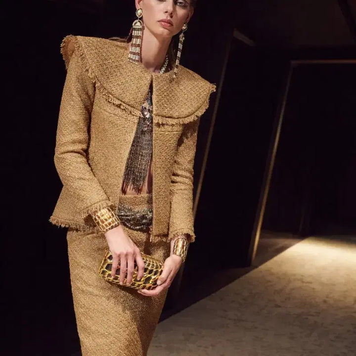 [BUNJANG] Chanel Pre-Fall Tweed Jacket / (정품/새상품) 샤넬 프리폴 컬렉션 트위드 자켓 / 명품감정서 첨부