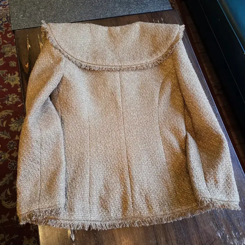 [BUNJANG] Chanel Pre-Fall Tweed Jacket / (정품/새상품) 샤넬 프리폴 컬렉션 트위드 자켓 / 명품감정서 첨부