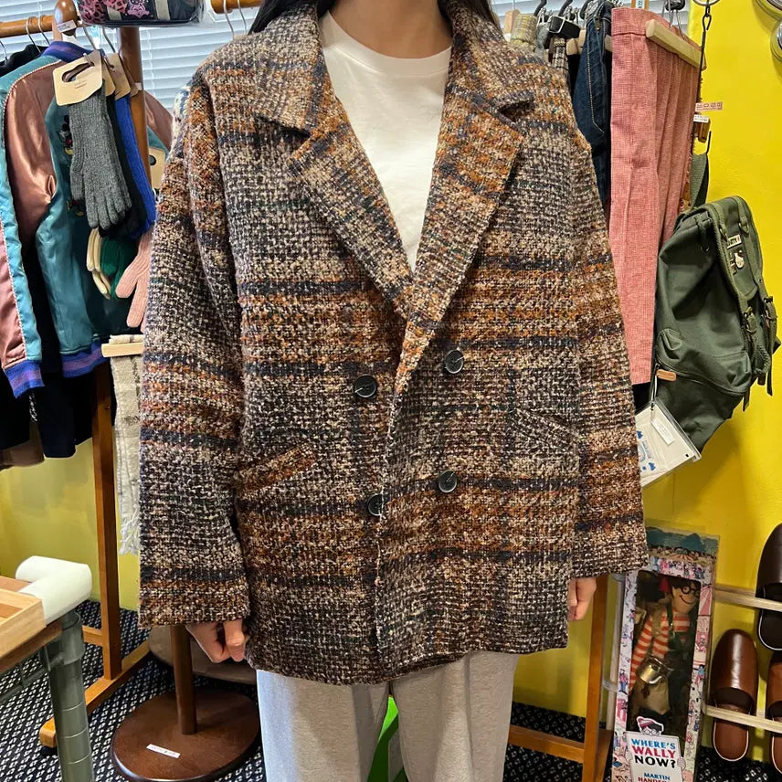 [BUNJANG] Japanese Vintage Wool Half Coat / [Japanese Vintage] 울 반코트