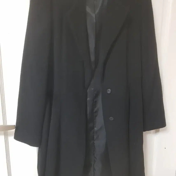 [BUNJANG] Georges Rech Black Long Coat (55~Slim 66) / 조르쥬 레쉬 블랙 롱코트(55~슬림66)드라이완료