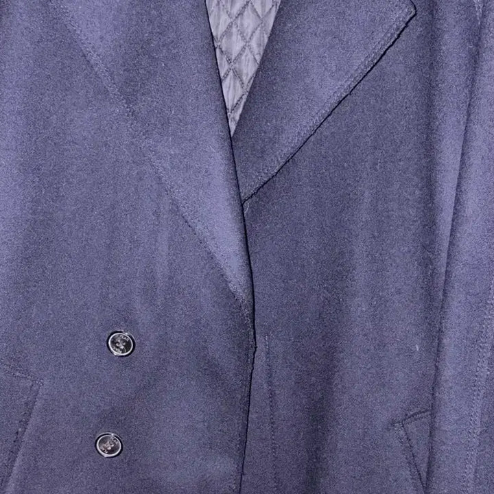 [BUNJANG] PLAC Navy Double-Button Coat (Men&