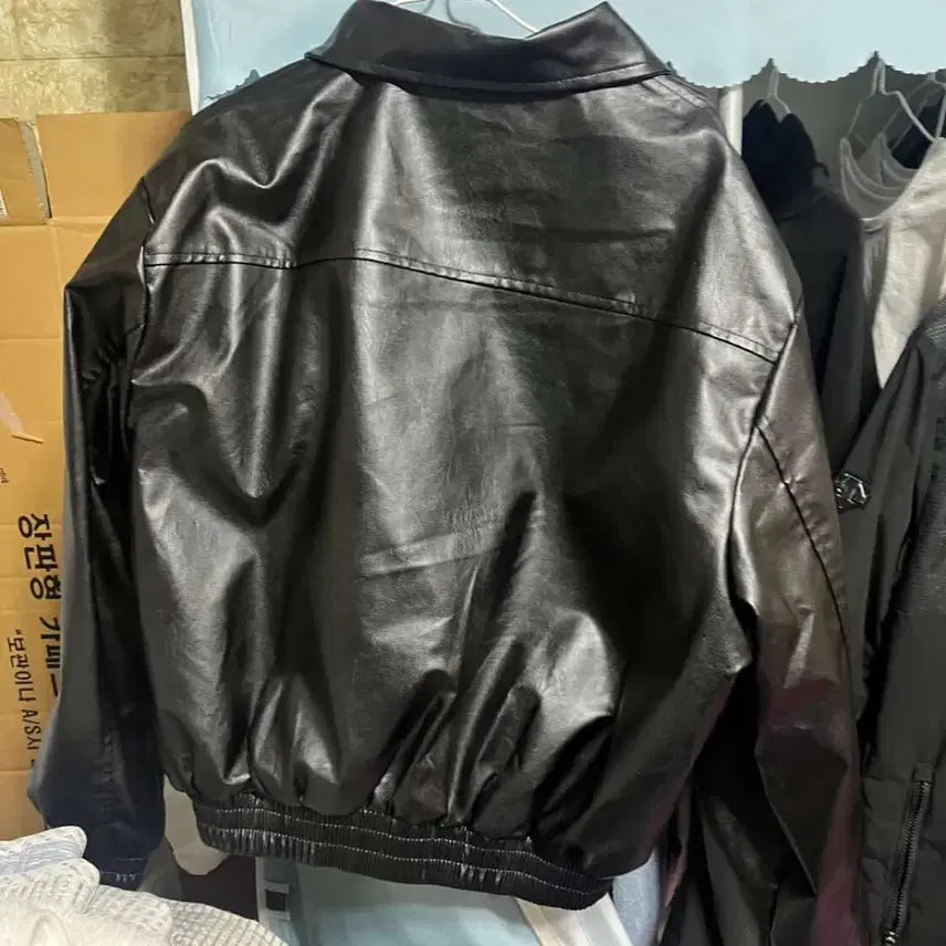 [BUNJANG] Leather Jacket / 가죽 자켓 팔아요