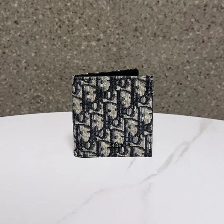 [BUNJANG] Dior Oblique Jacquard Bifold Wallet / 디올 오블리크 자카드 반지갑