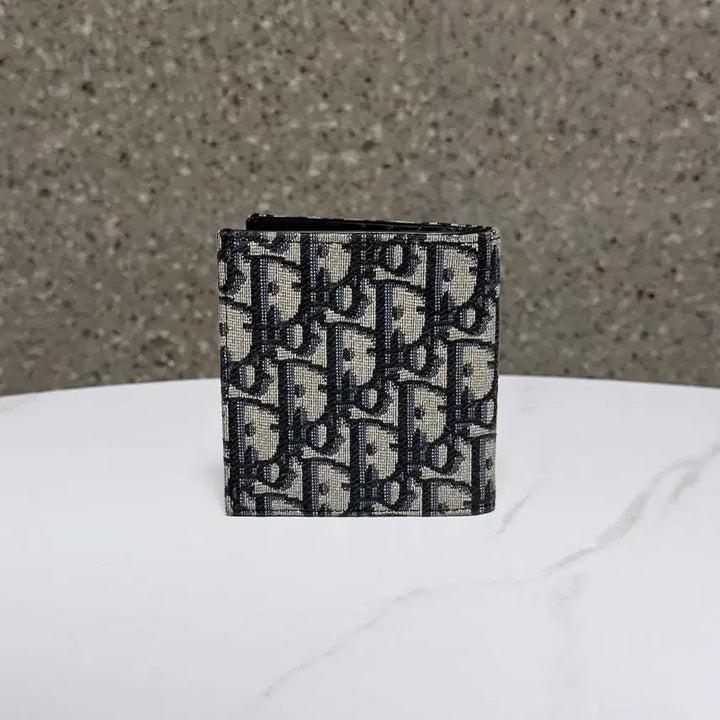 [BUNJANG] Dior Oblique Jacquard Bifold Wallet / 디올 오블리크 자카드 반지갑