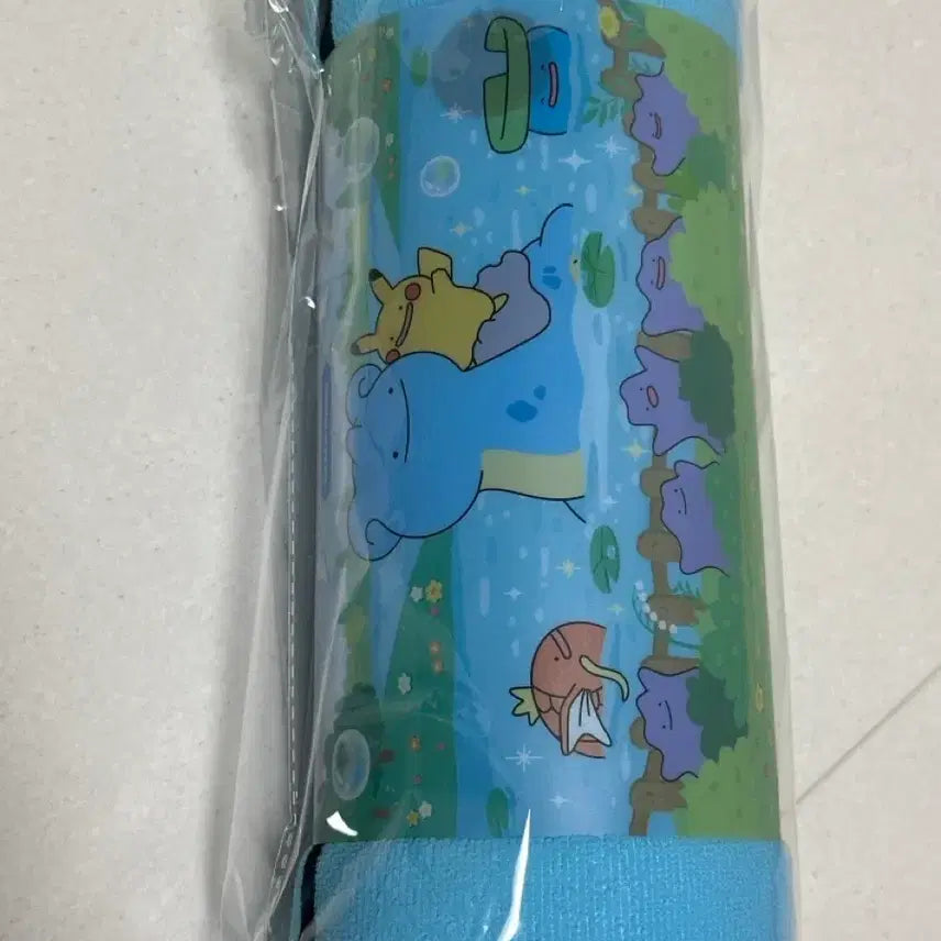 [BUNJANG] Pokemon Metamon Lapras Beach Towel / 메타몽 라프라스 비치 타올