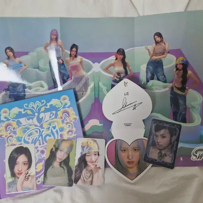 아이브 해야 개봉앨범 풀구성