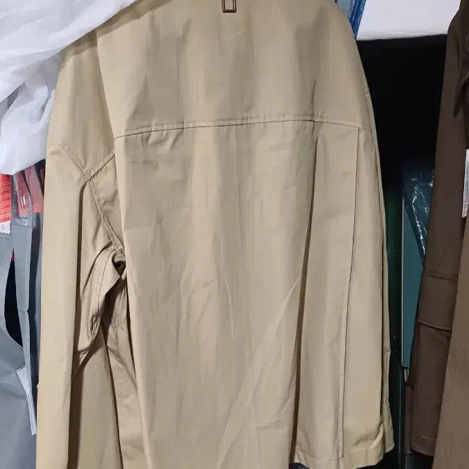 [BUNJANG] Wooyoungmi Cotton Crop Jacket Beige / [새제품]52 우영미 자켓 크롭자켓 베이지 숏자켓 셔츠자켓