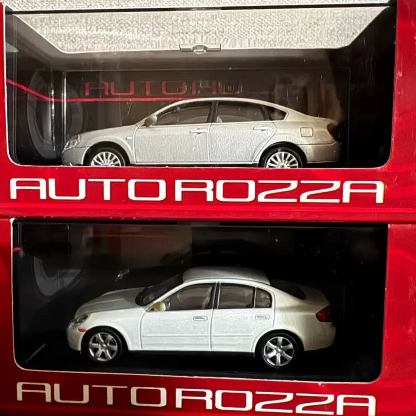 [BUNJANG] AUTOROZZA Nissan TEANA & SKYLINE Bundle Set / 미개봉 닛산 TEANA(SM5)& SKYLINE(G35)일괄 판매