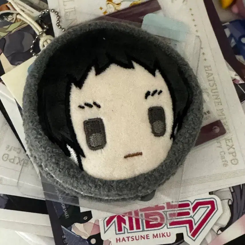 [BUNJANG] Bungo Stray Dogs Akutagawa Keychain / 문스독 아쿠타가와 키링