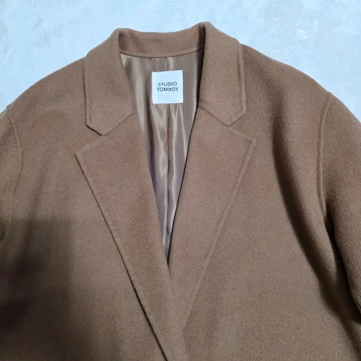 [BUNJANG] Tomboy Wool Coat / (44)여성 톰보이 울 코트