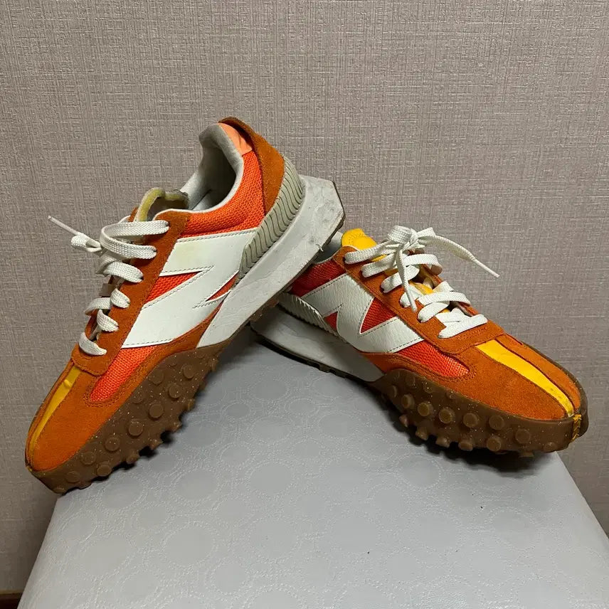 [BUNJANG] New Balance XC-72 Varsity Orange Sneakers (245) / 뉴발란스 XC-72 바시티 오렌지(245)
